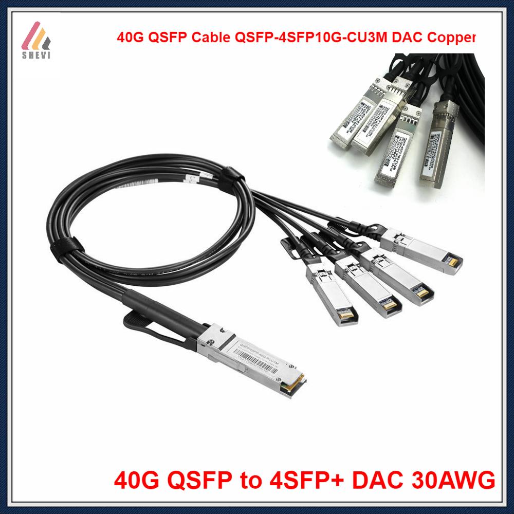40G QSFP  4*10G SFP ̺, 3M DAC  SFP,  ..